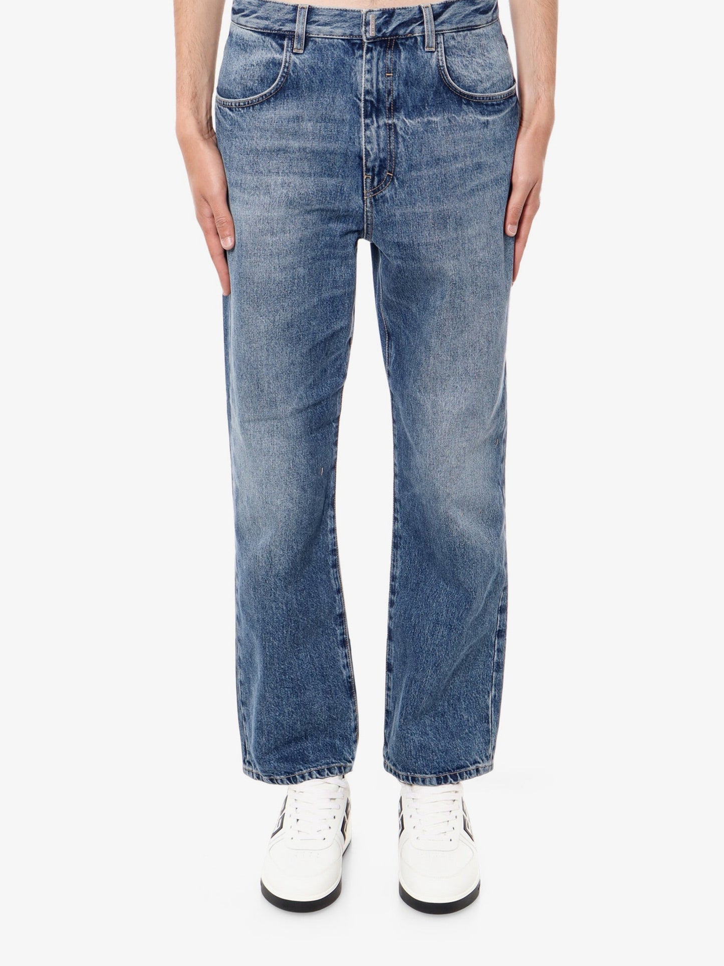 Givenchy Denim Jeans With Metal 4g Detail