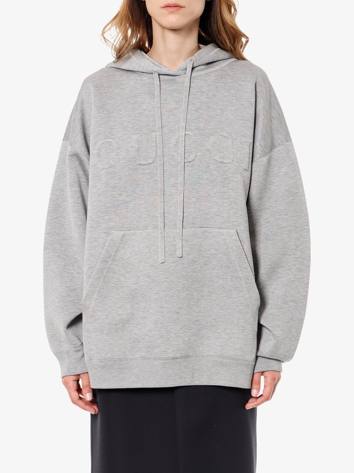 Gucci Sweatshirt With Embossed Gucci Logo