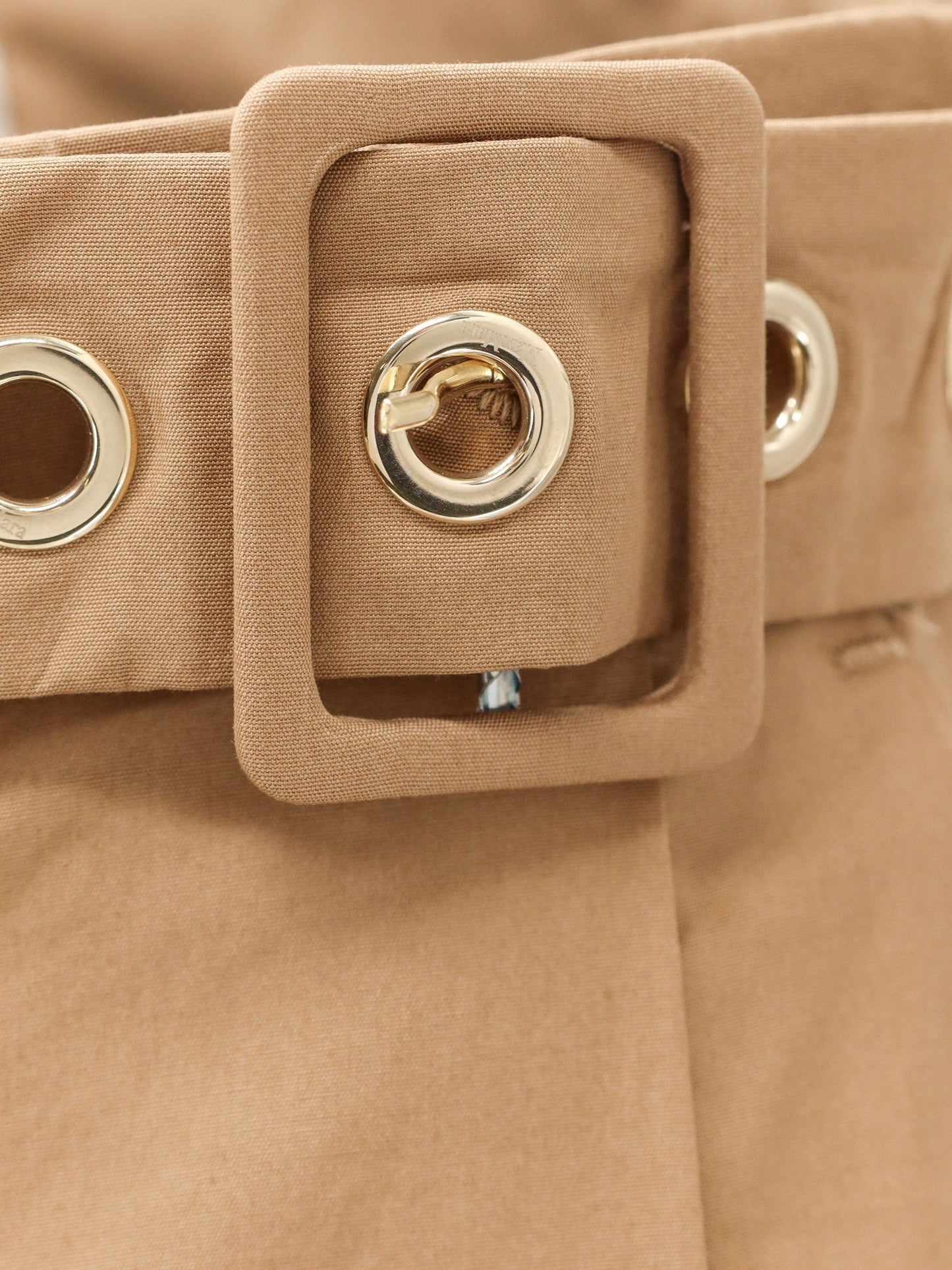 'S Max Mara Cotton Trouser With Frontal Pinces