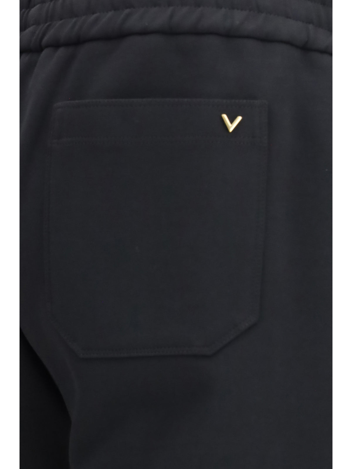 Valentino Cotton Sweatpants - Black