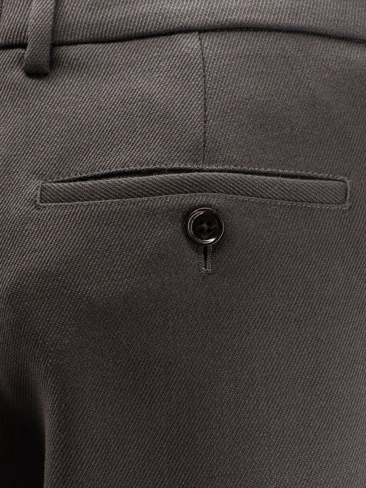 Ami Paris Virgin wool trousers - Anthracite
