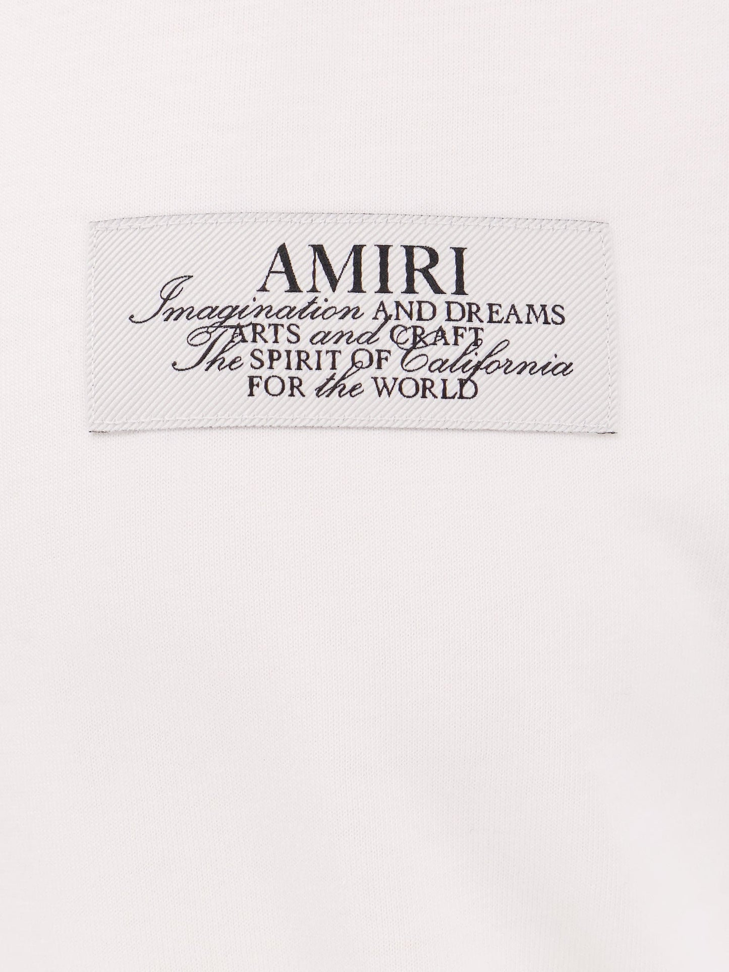 Amiri Cotton Logoed T Shirt