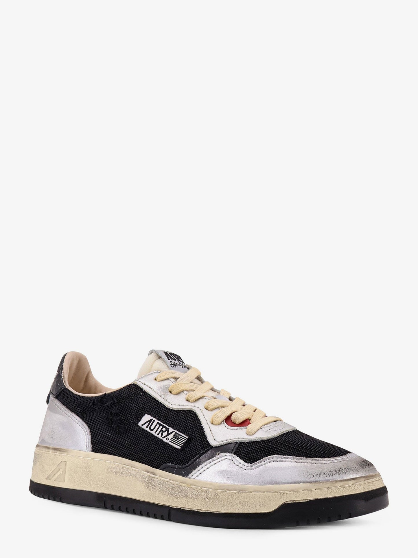 Autry Super Vintage Leather Low Top Sneakers