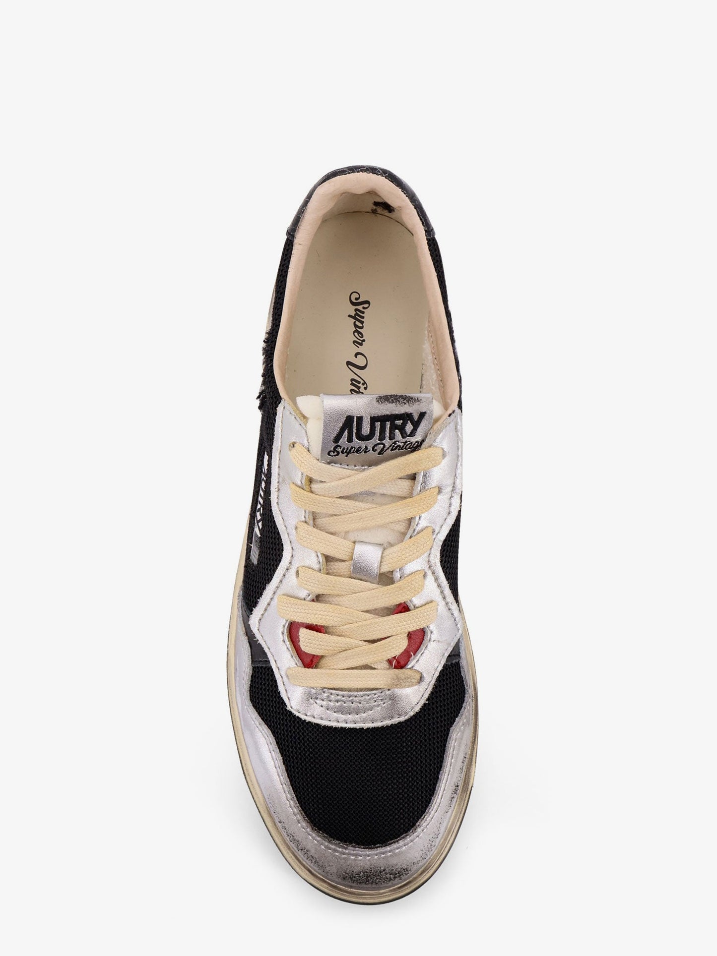 Autry Super Vintage Leather Low Top Sneakers