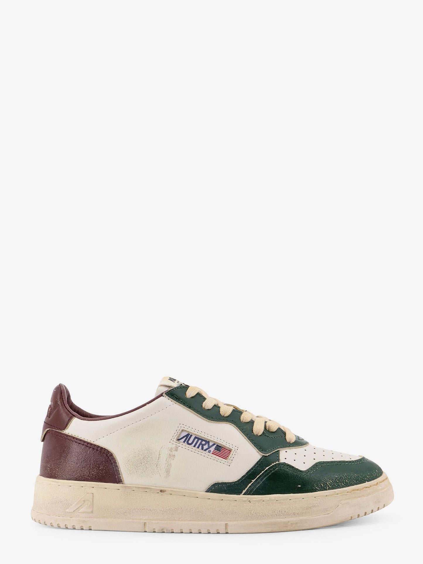Autry Super Vintage Leather Low Top Sneakers