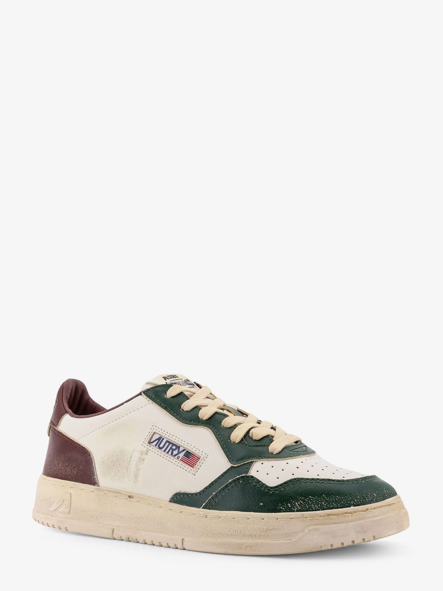 Autry Super Vintage Leather Low Top Sneakers