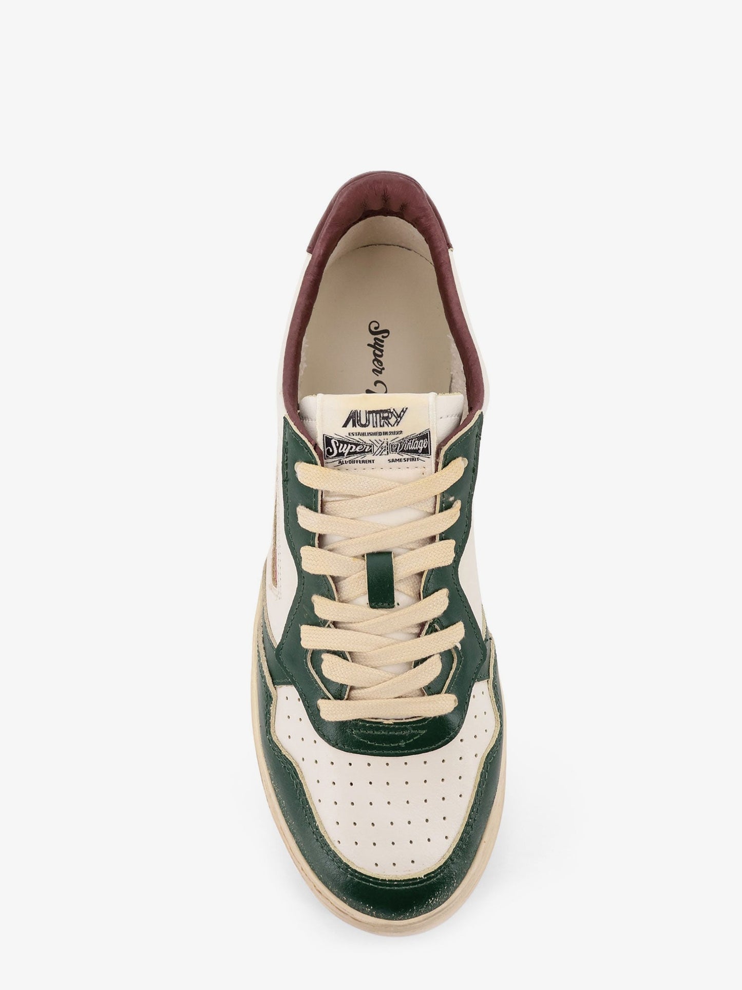 Autry Super Vintage Leather Low Top Sneakers