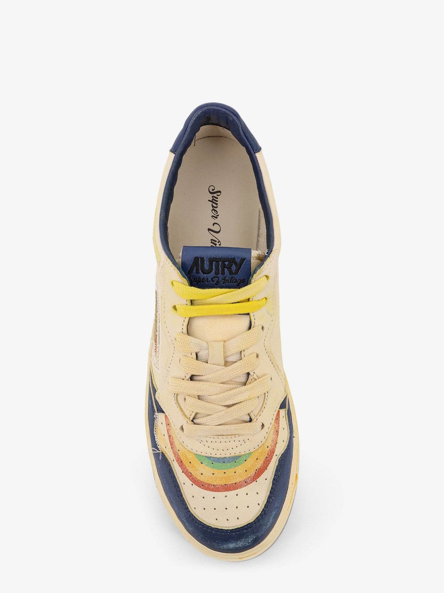 Autry Super Vintage Leather Low Top Sneakers