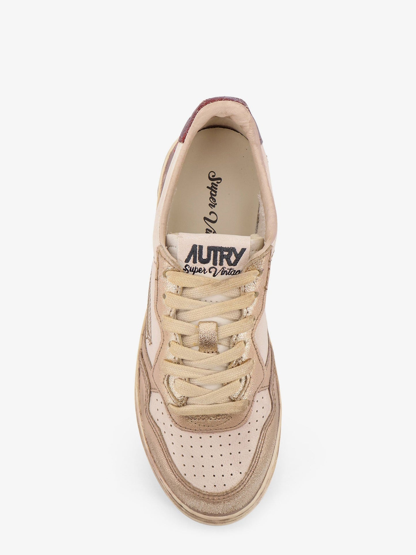 Autry Super Vintage Low Top Leather Sneakers