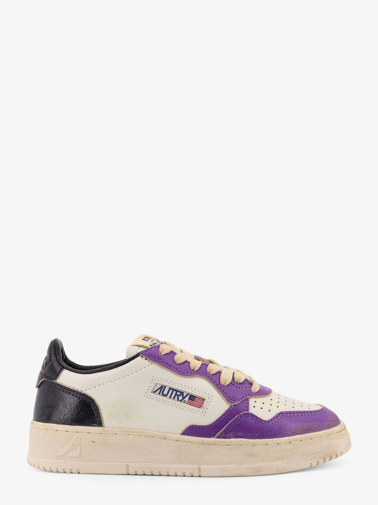 Autry Super Vintage Low Top Leather Sneakers