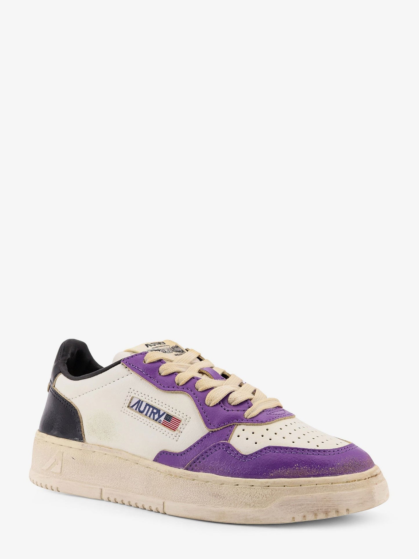 Autry Super Vintage Low Top Leather Sneakers