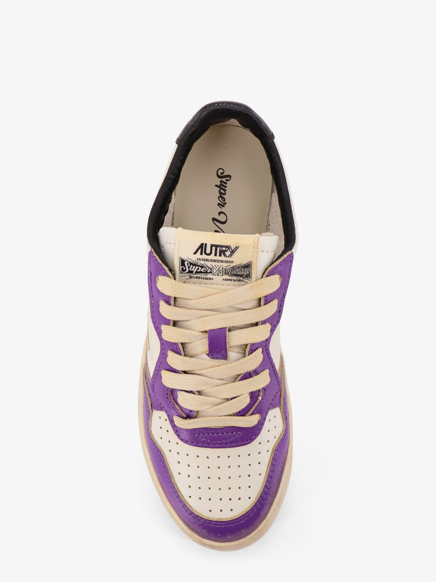 Autry Super Vintage Low Top Leather Sneakers