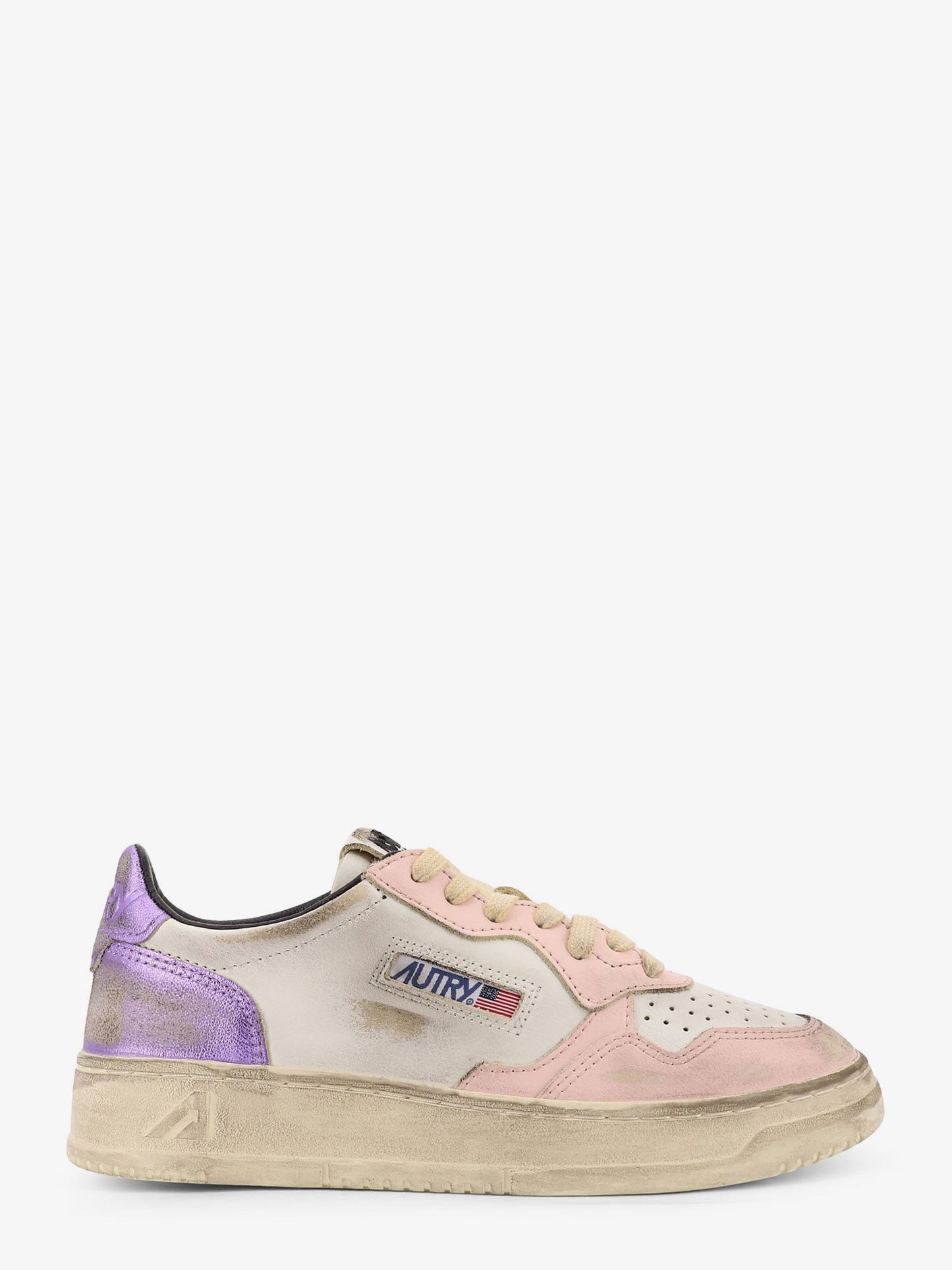 Autry Super Vintage Low Top Leather Sneakers