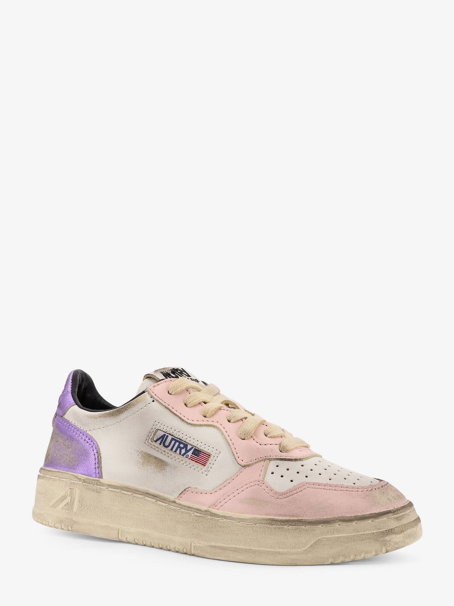 Autry Super Vintage Low Top Leather Sneakers