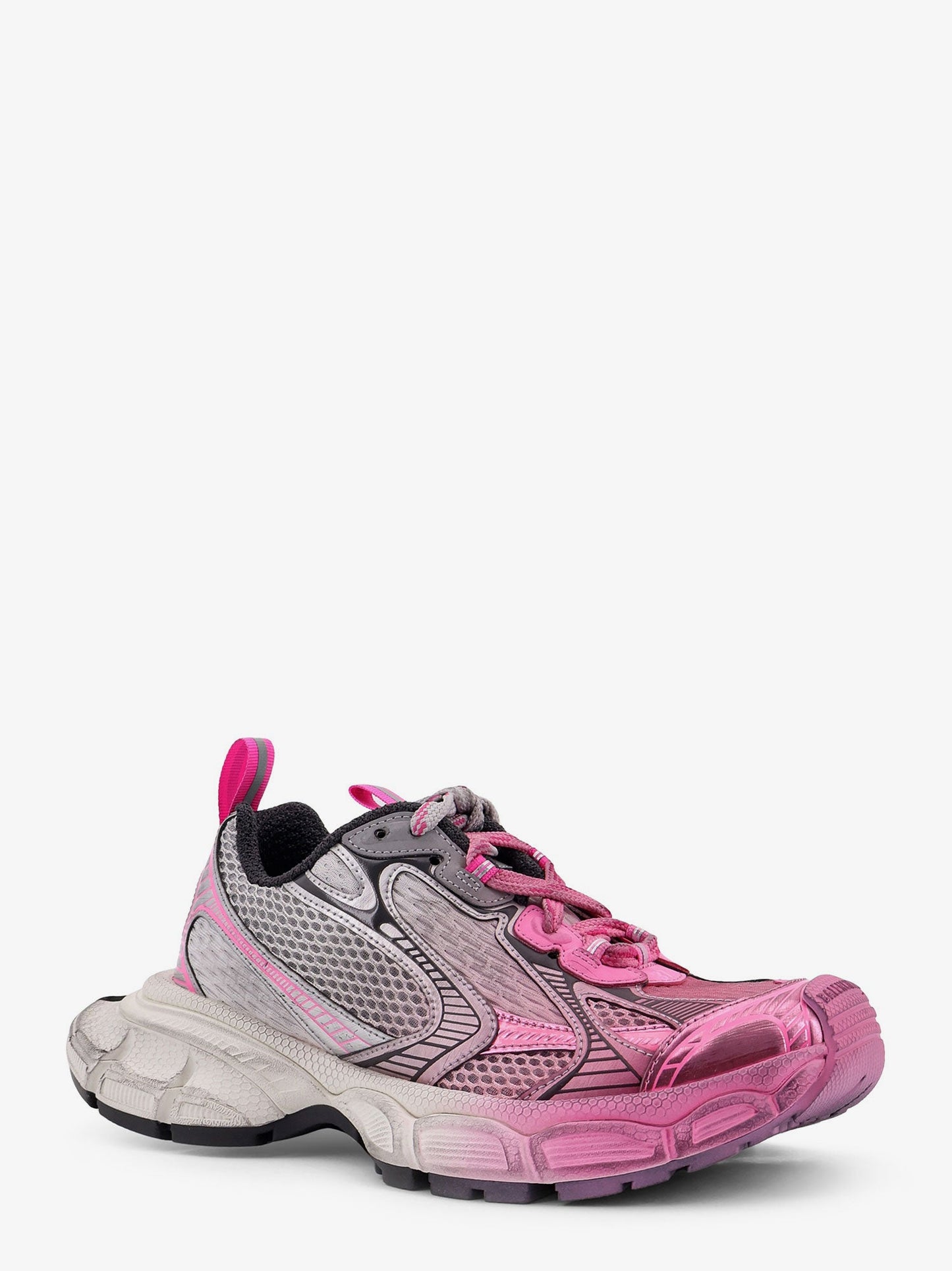Balenciaga 3 Xl Low Top Mesh Sneakers