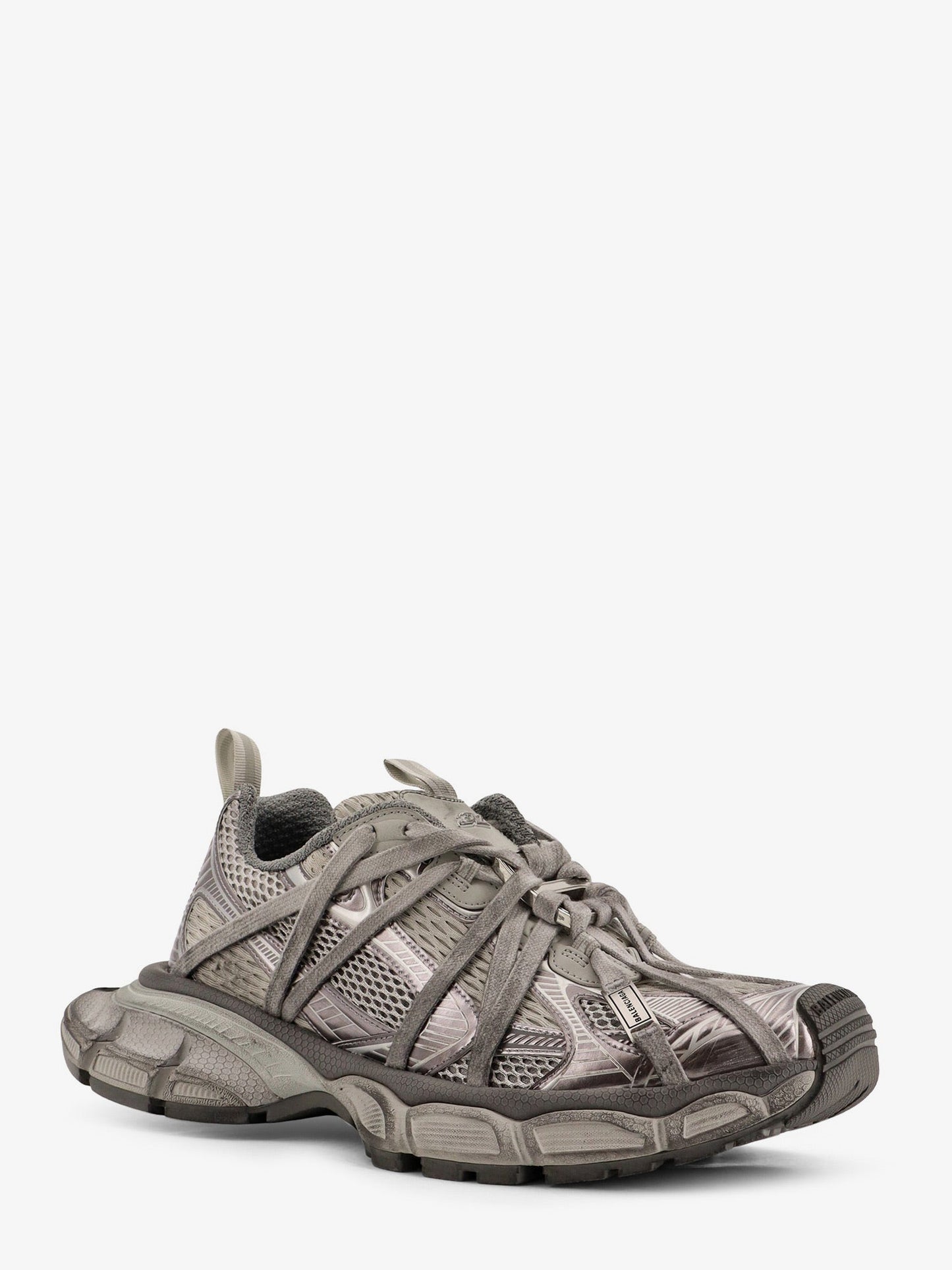 Balenciaga 3 Xl Low Top Mesh Sneakers