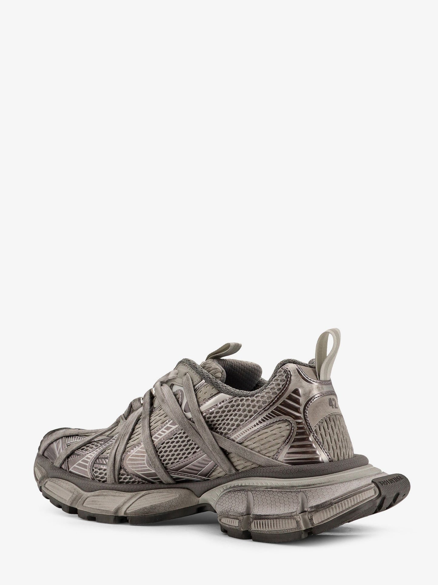 Balenciaga 3 Xl Low Top Mesh Sneakers