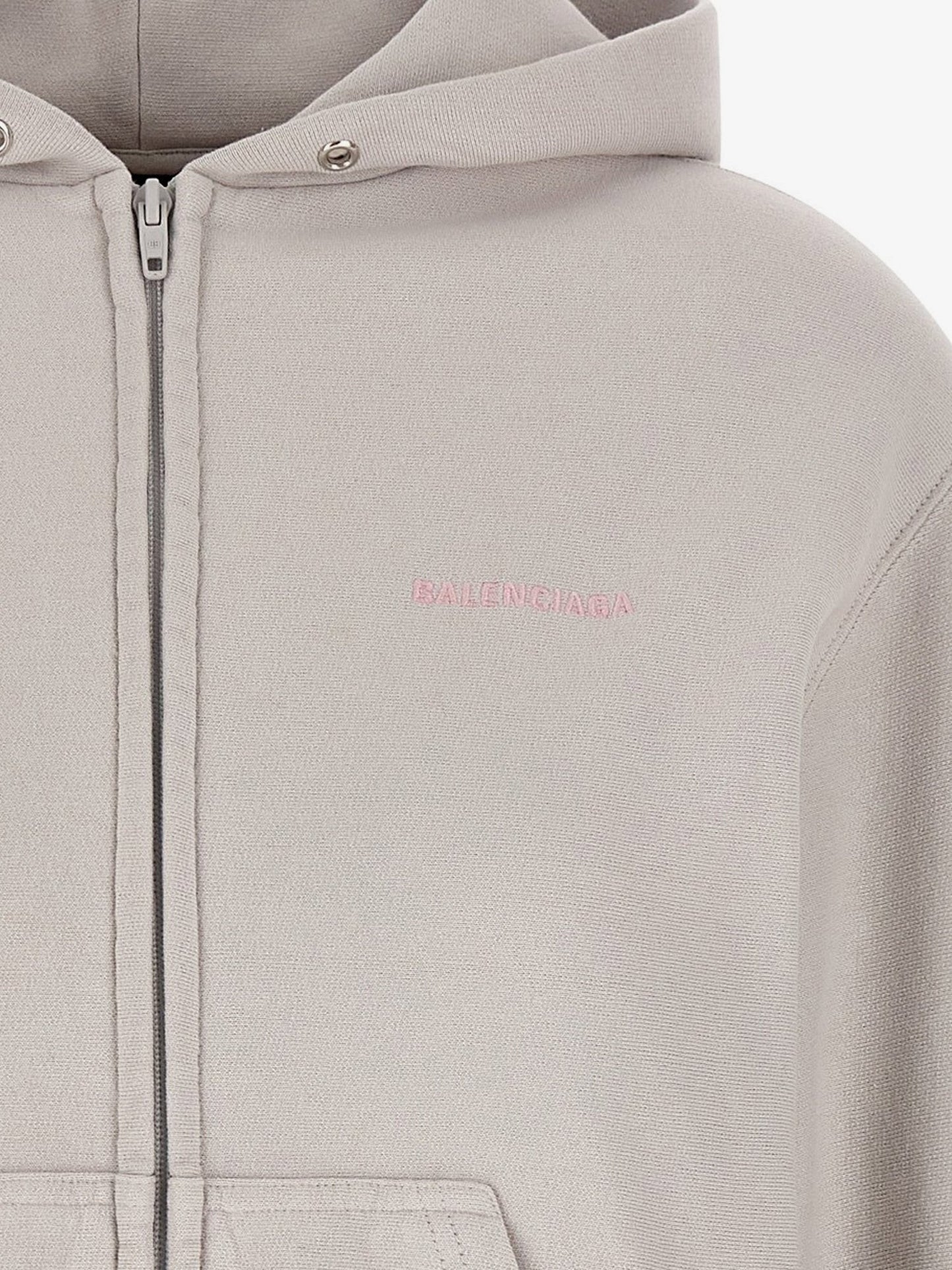 Balenciaga Cotton Hooded Sweatshirt