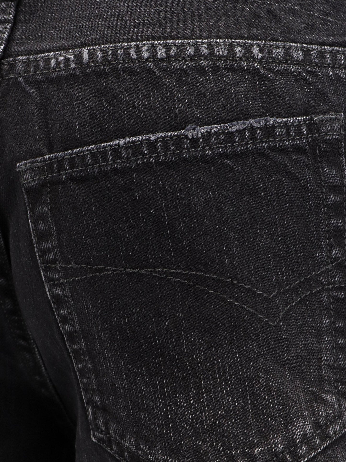 Balenciaga Wide Leg black denim trousers - Black Fade Out