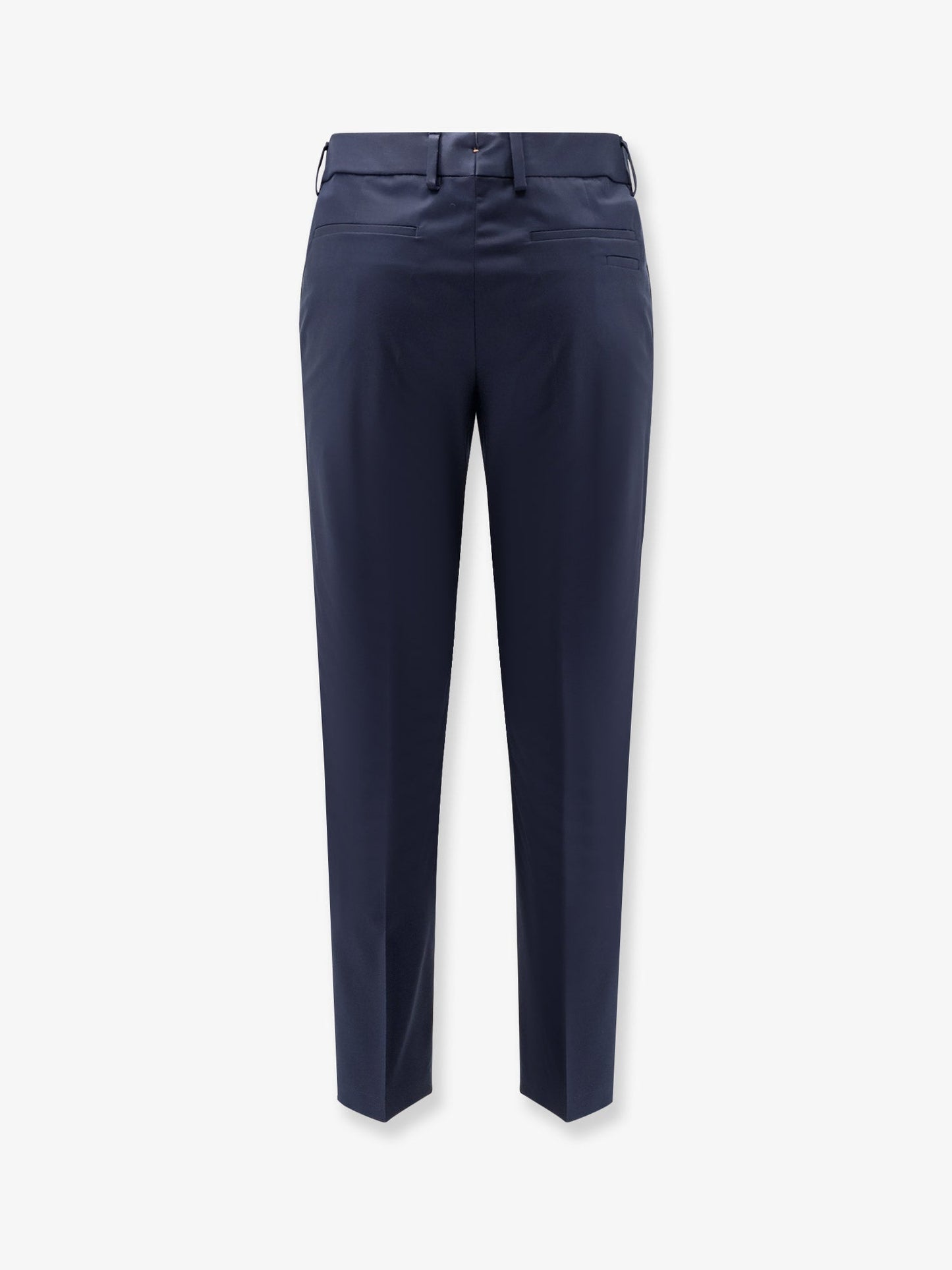 Boss Cotton And Silk Trousers