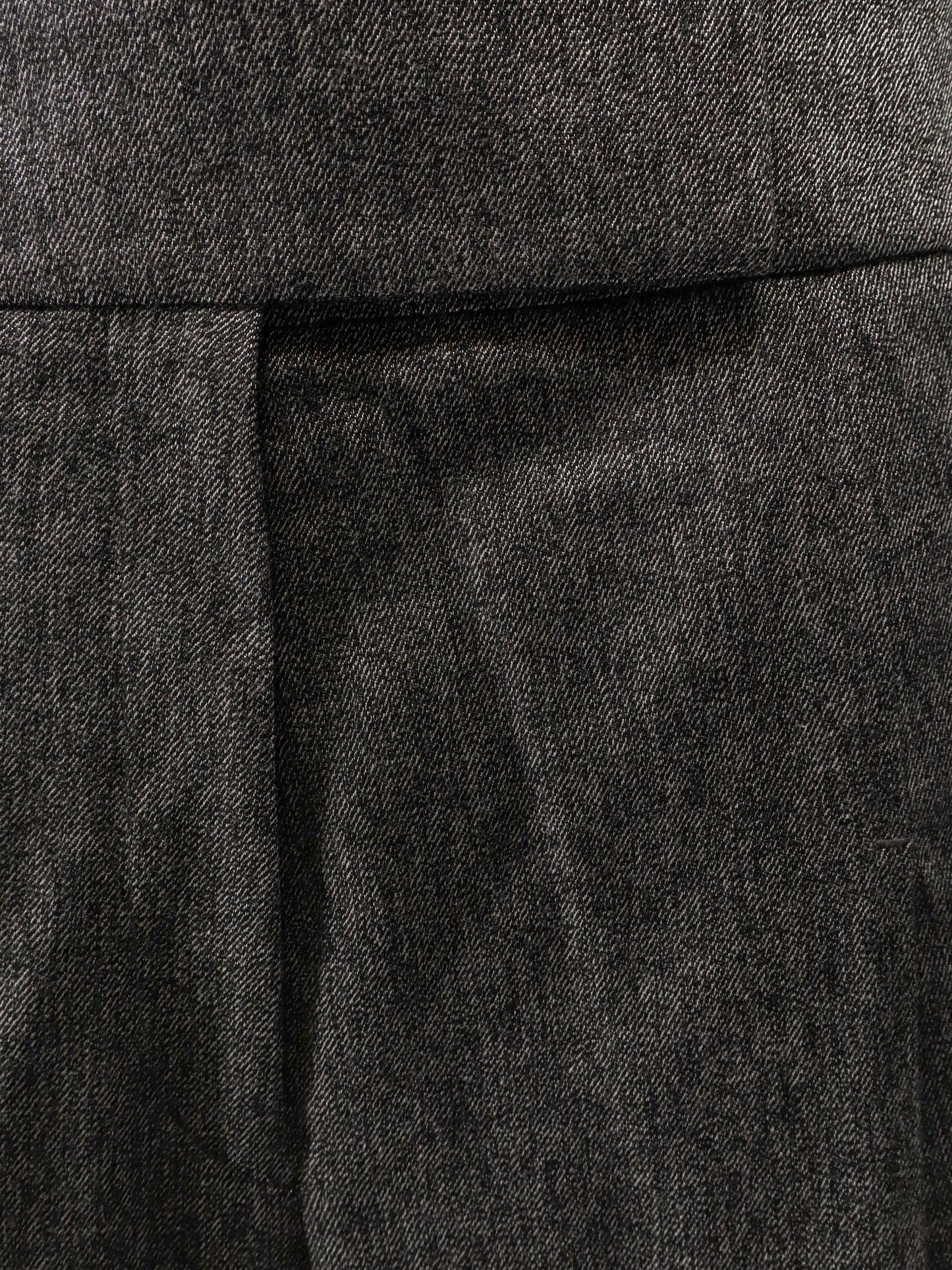 Boss Telda Viscose And Virgin Wool Trousers