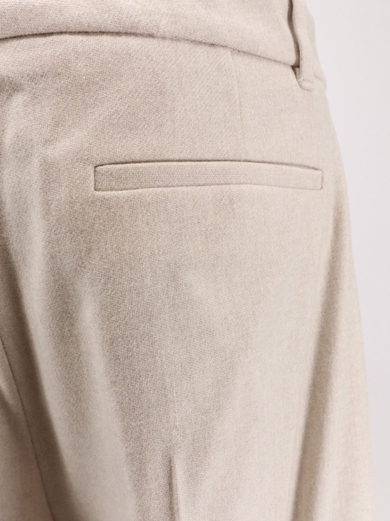 Boss Tiana recycled wool blend trousers - Open White