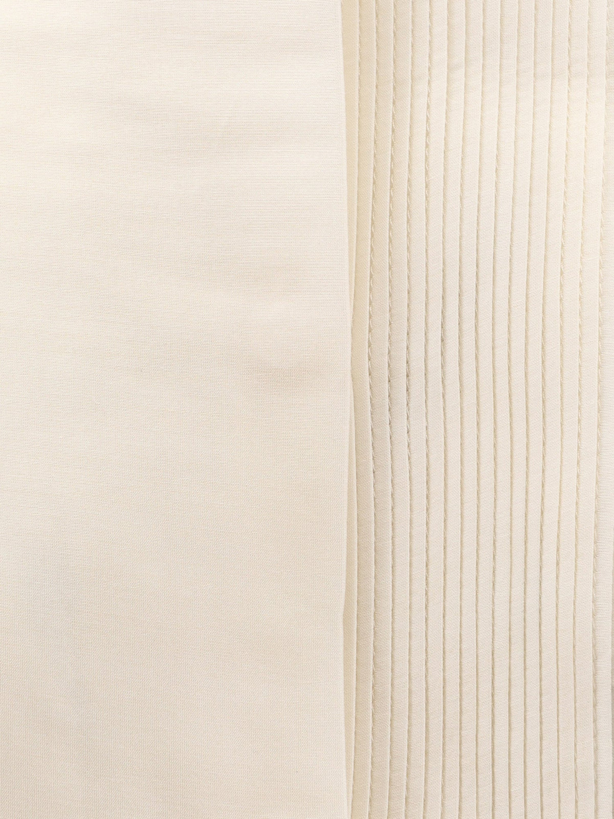 Boss Bisina Wednesday lyocell, silk and wool shirt - Open White
