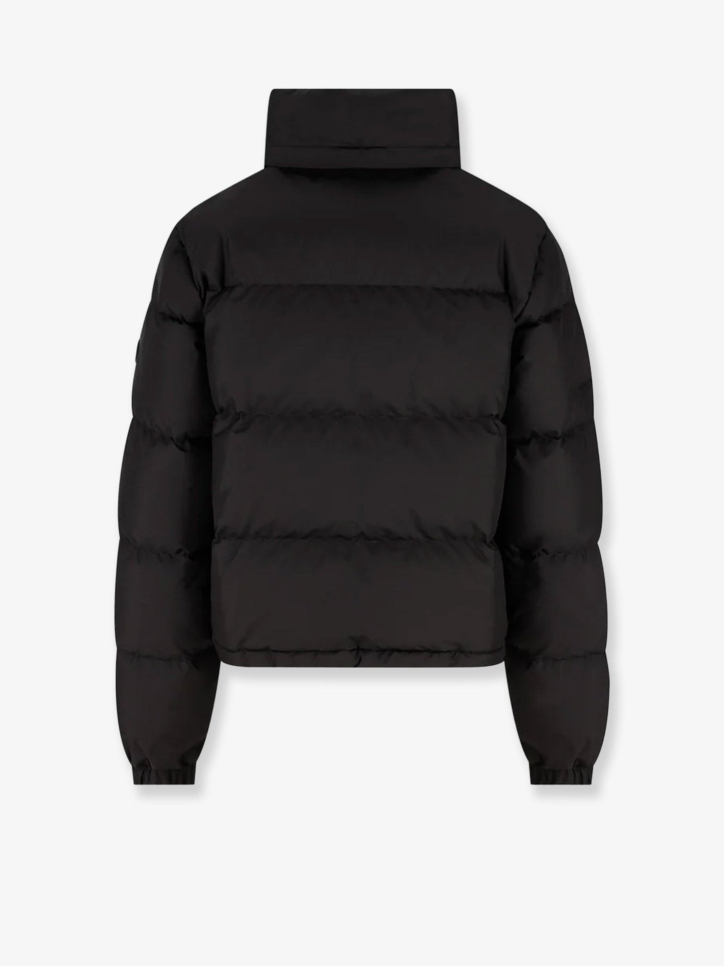 Burberry Snowdon Down Jacket With Check Profile