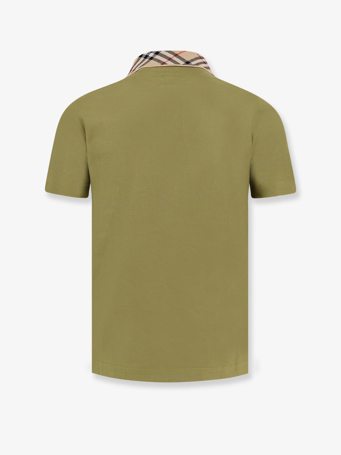 Burberry Organic Cotton Blend Polo Shirt