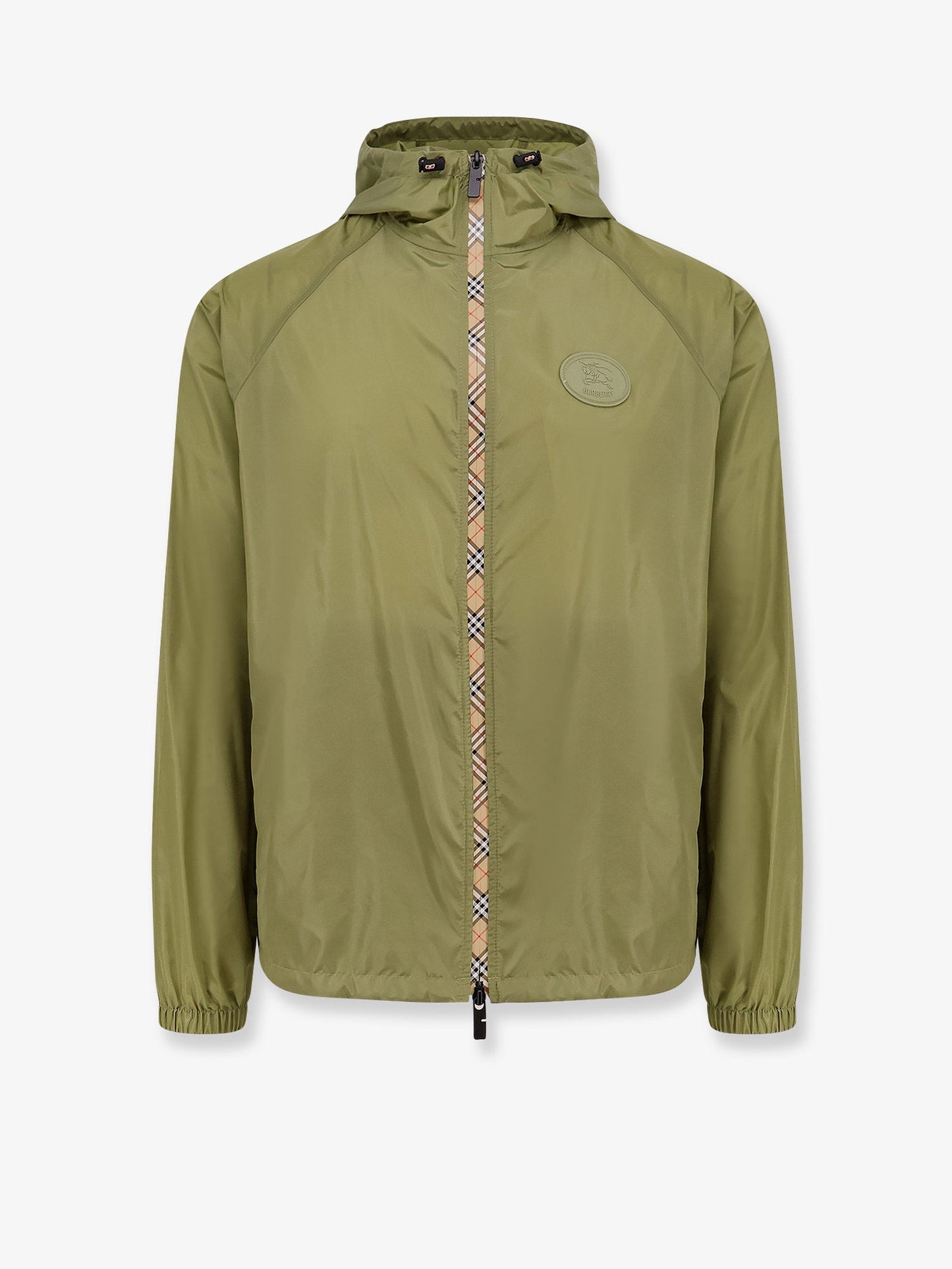 Burberry Nylon Jacket With Ekd Patch