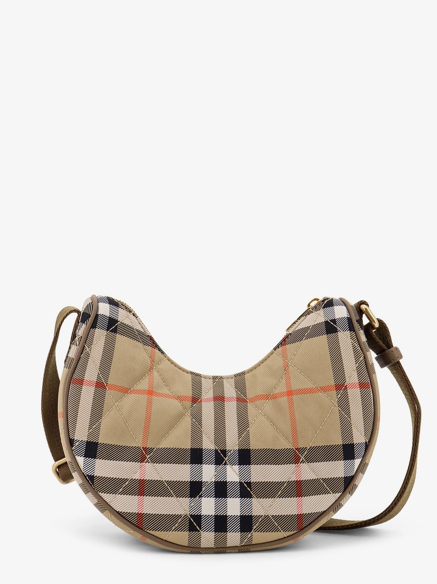 Burberry Burberry Check Fabric Shoulder Bag