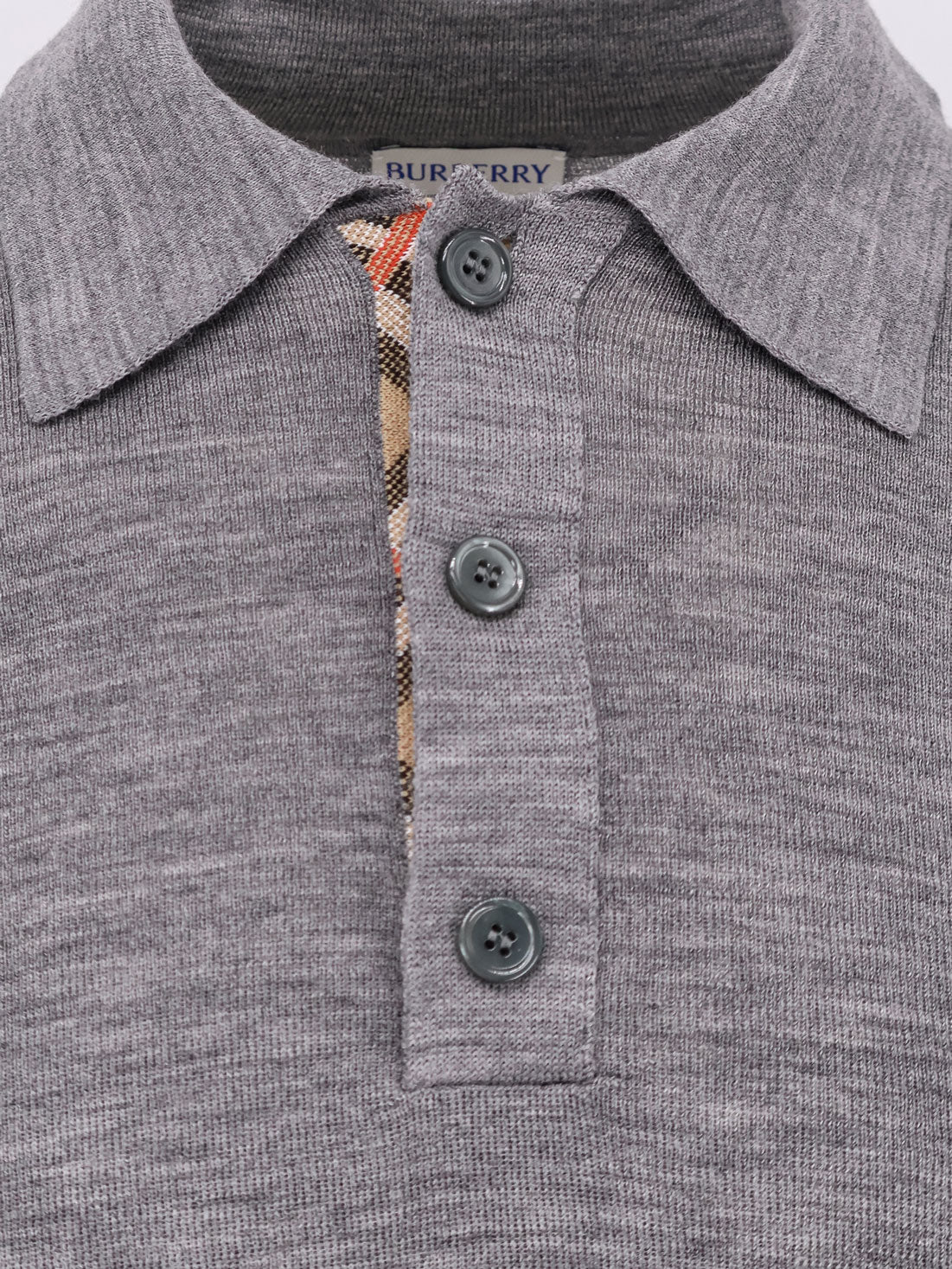Burberry Wool Polo Sweater