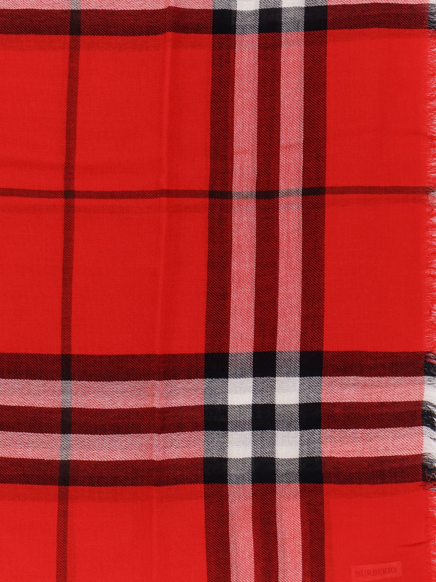 Burberry Burberry Check Wool Scarf