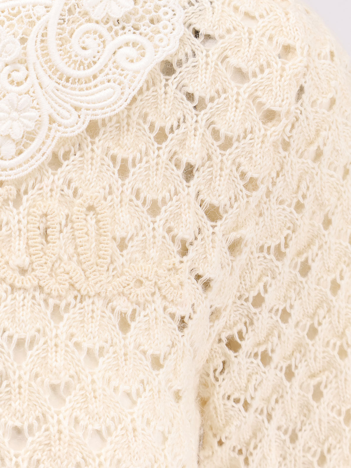 Chloe' Cotton, Alpaca And Silk Top