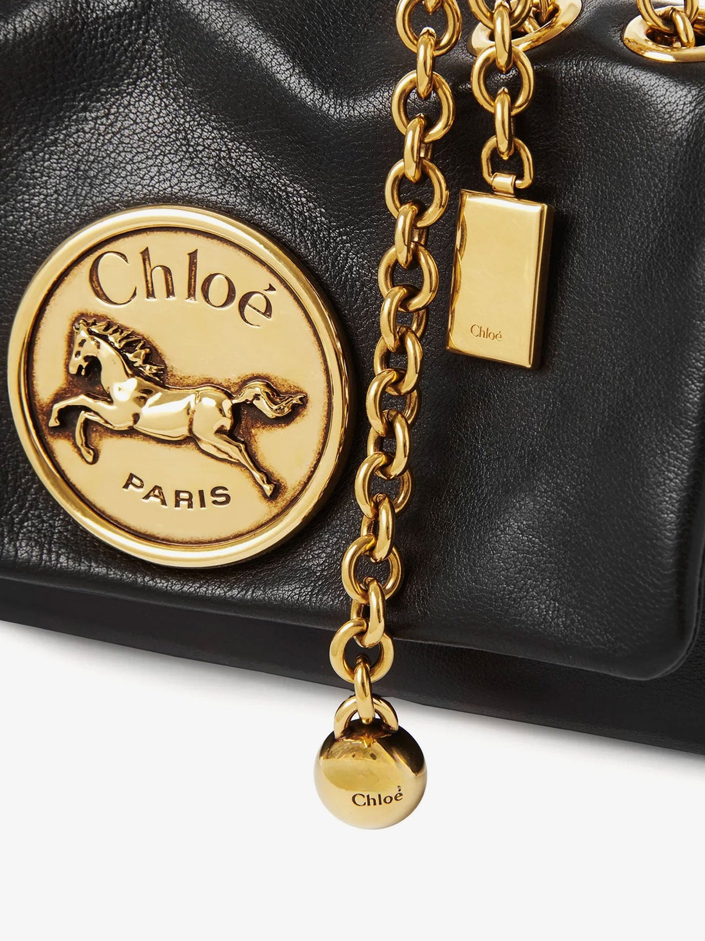 Chloe' Heritage Leather Crossbody Bag