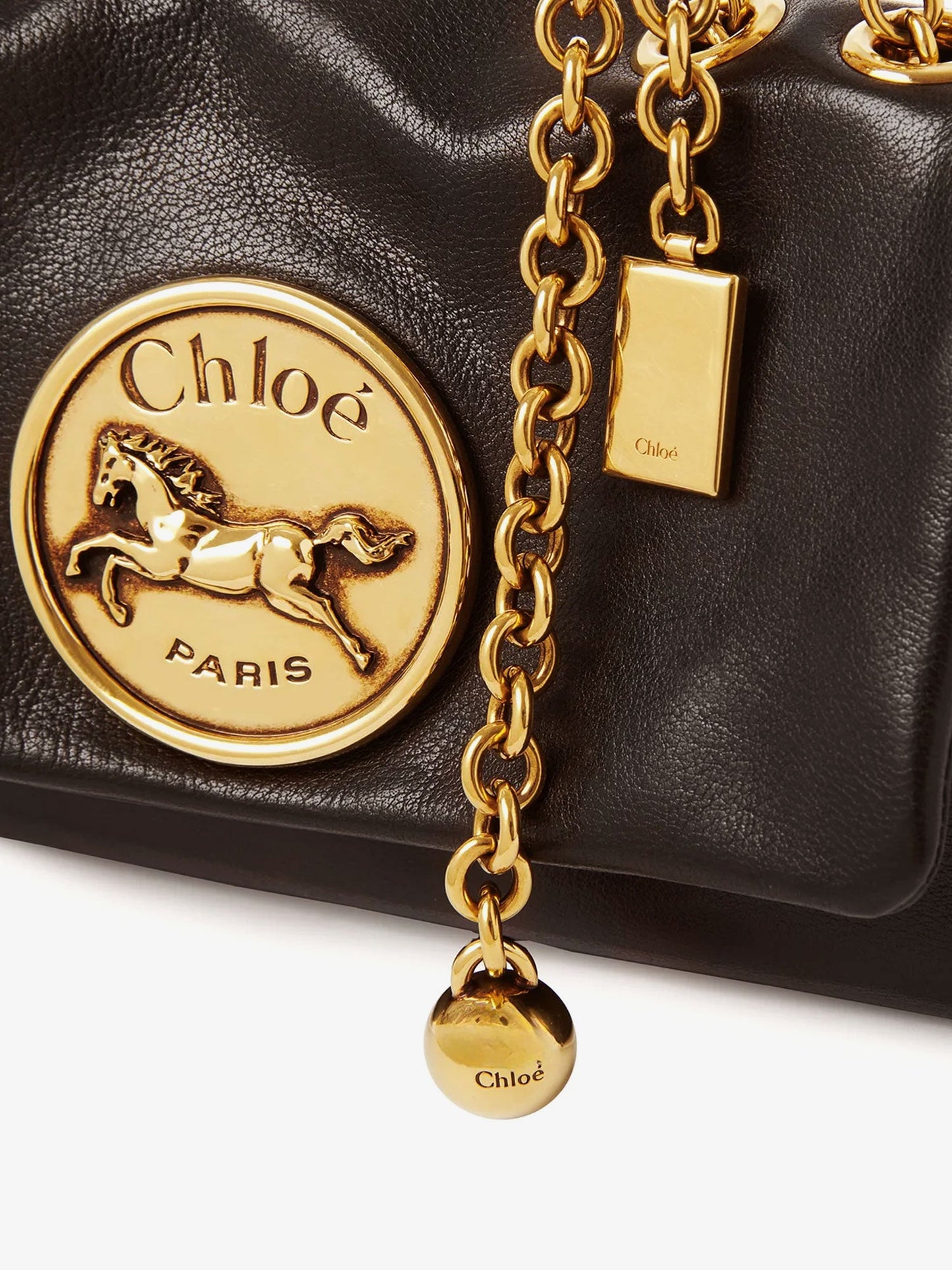 Chloe' Heritage Leather Crossbody Bag