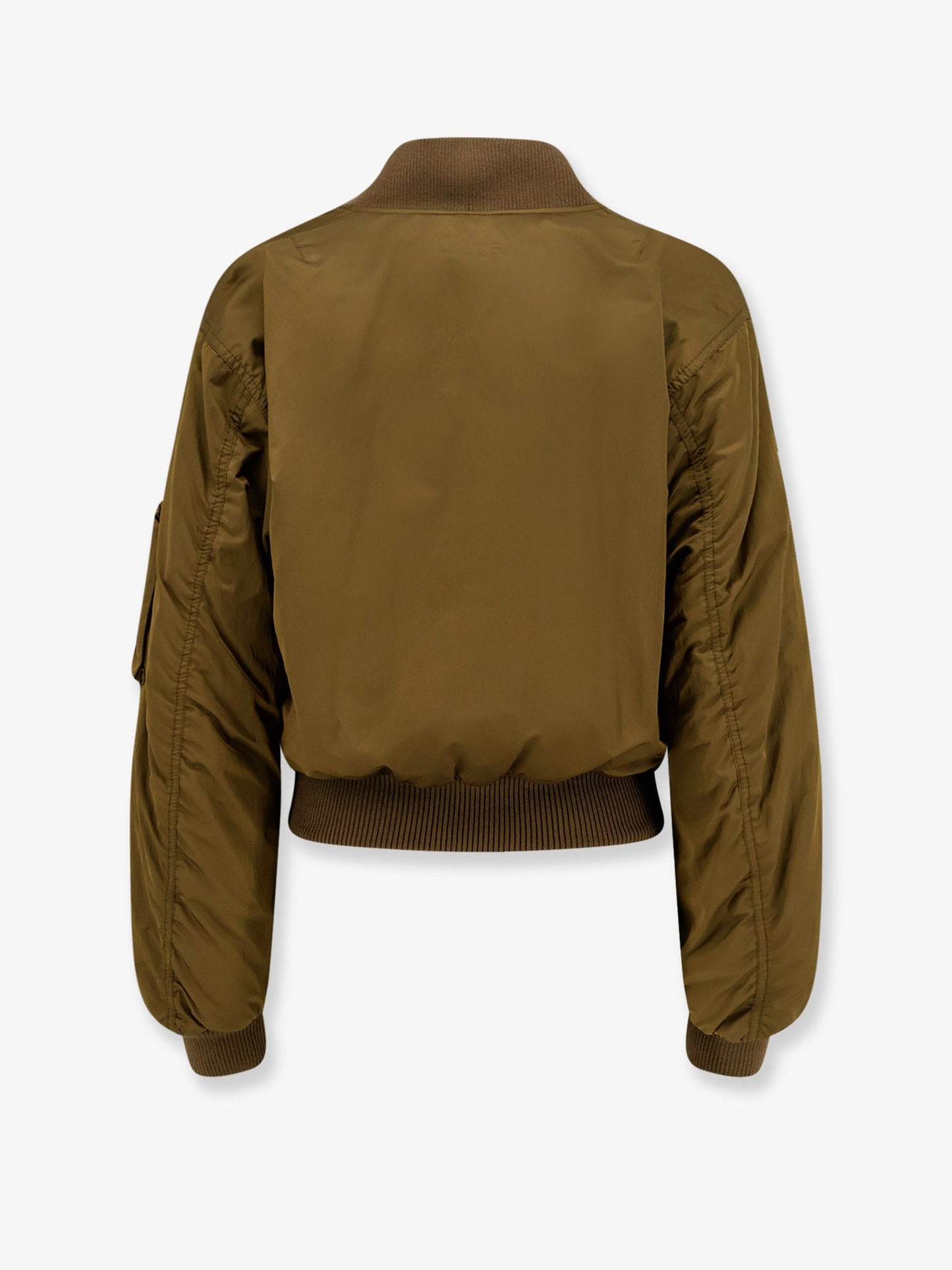 Chloe' Nylon Bomber Jacket