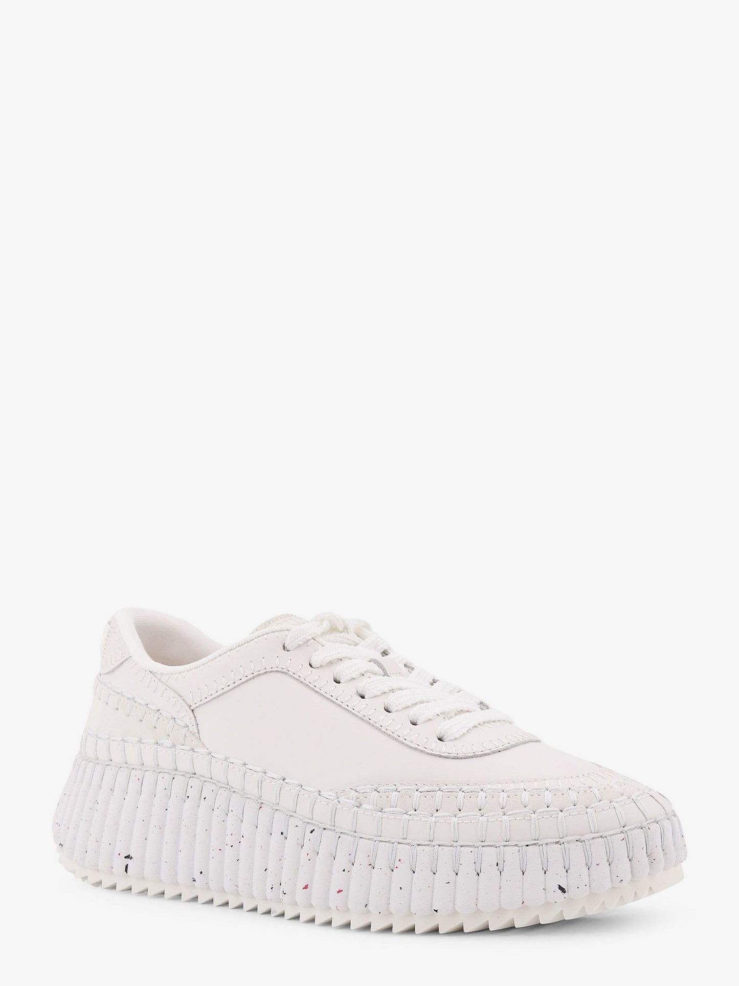 Chloe' Nama Low Top Leather Sneakers
