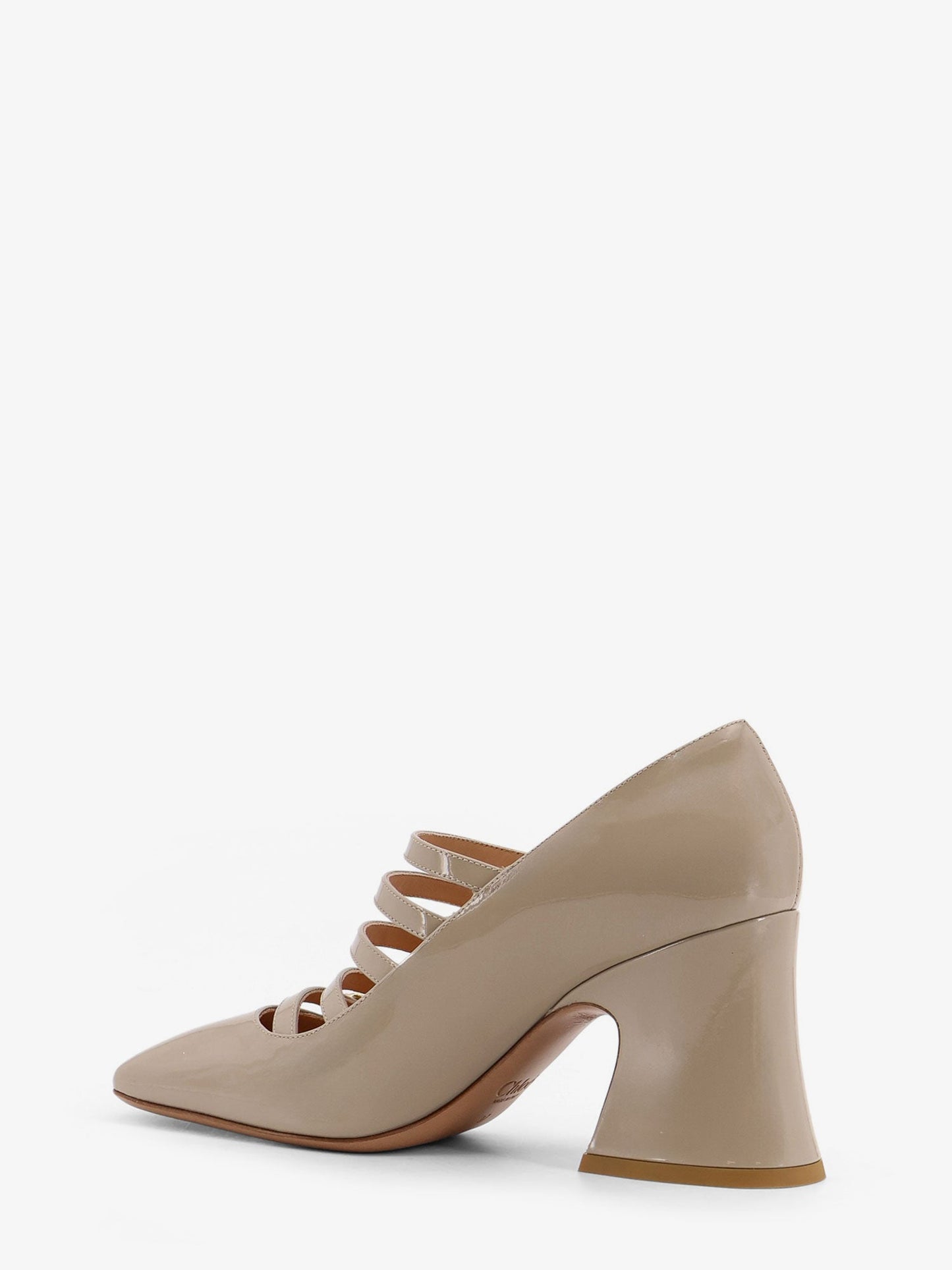 Chloe' Janis Patent Leather Decolleté