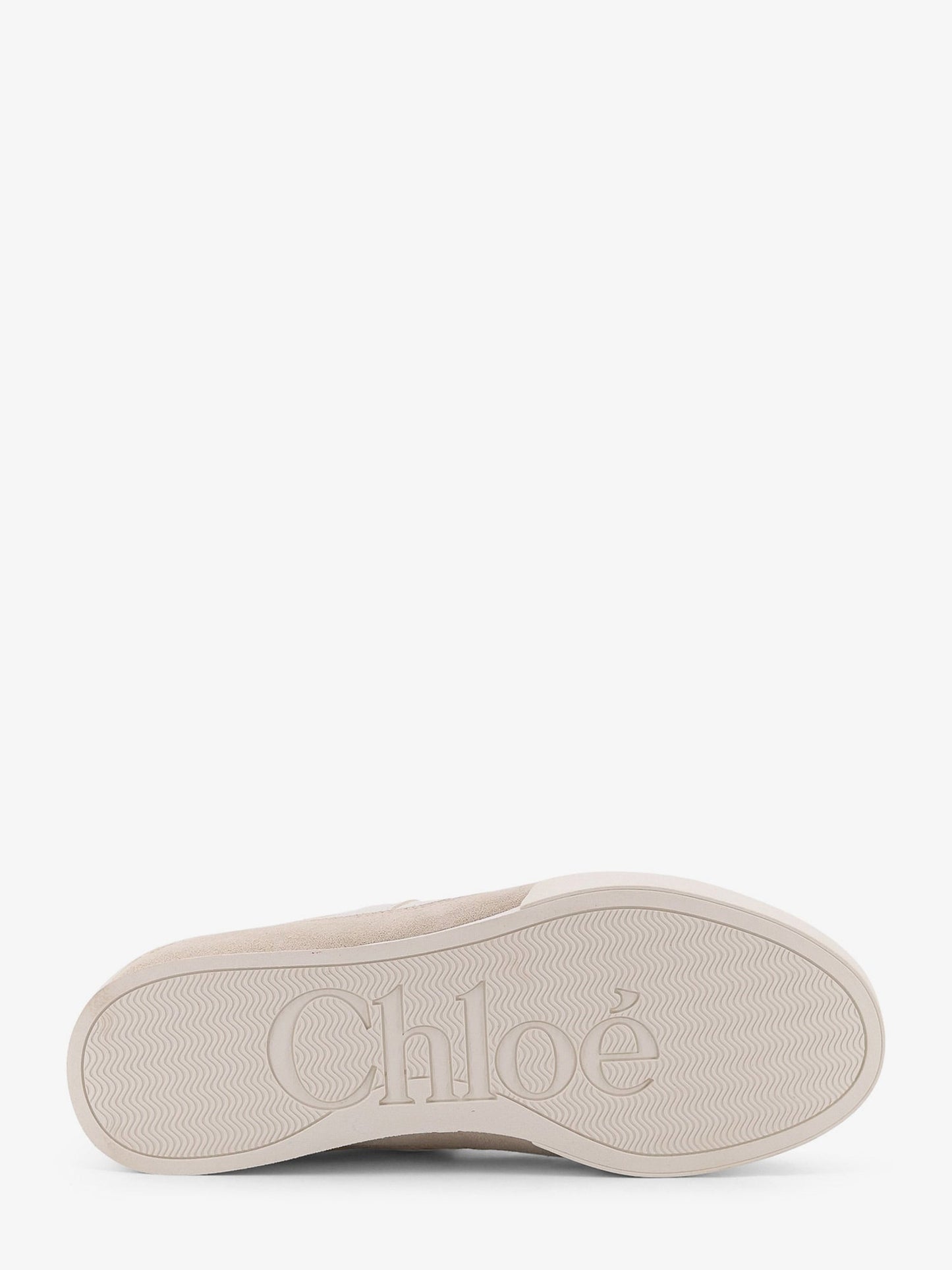 Chloe' Chloé Kick Low Top Leather Sneakers With Mesh Inserts
