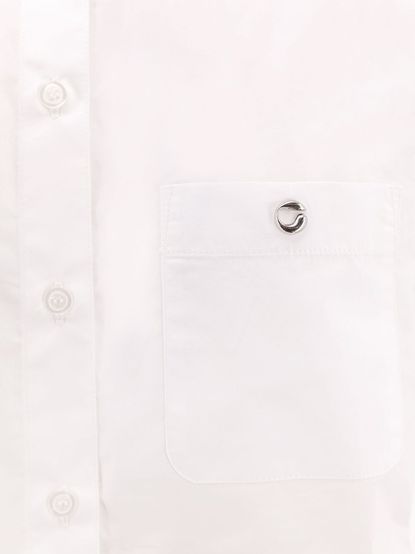 Coperni Boyfriend Popeline Cotton Shirt