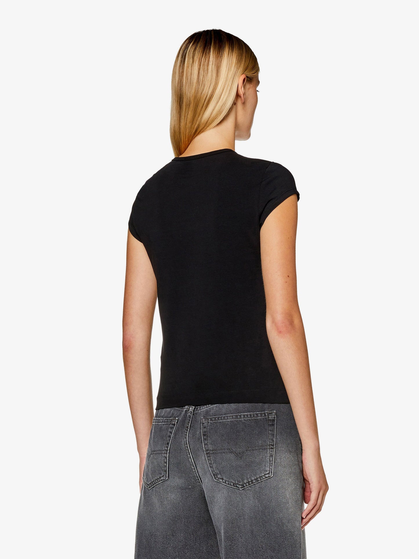Diesel T Angie Stretch Cotton T Shirt