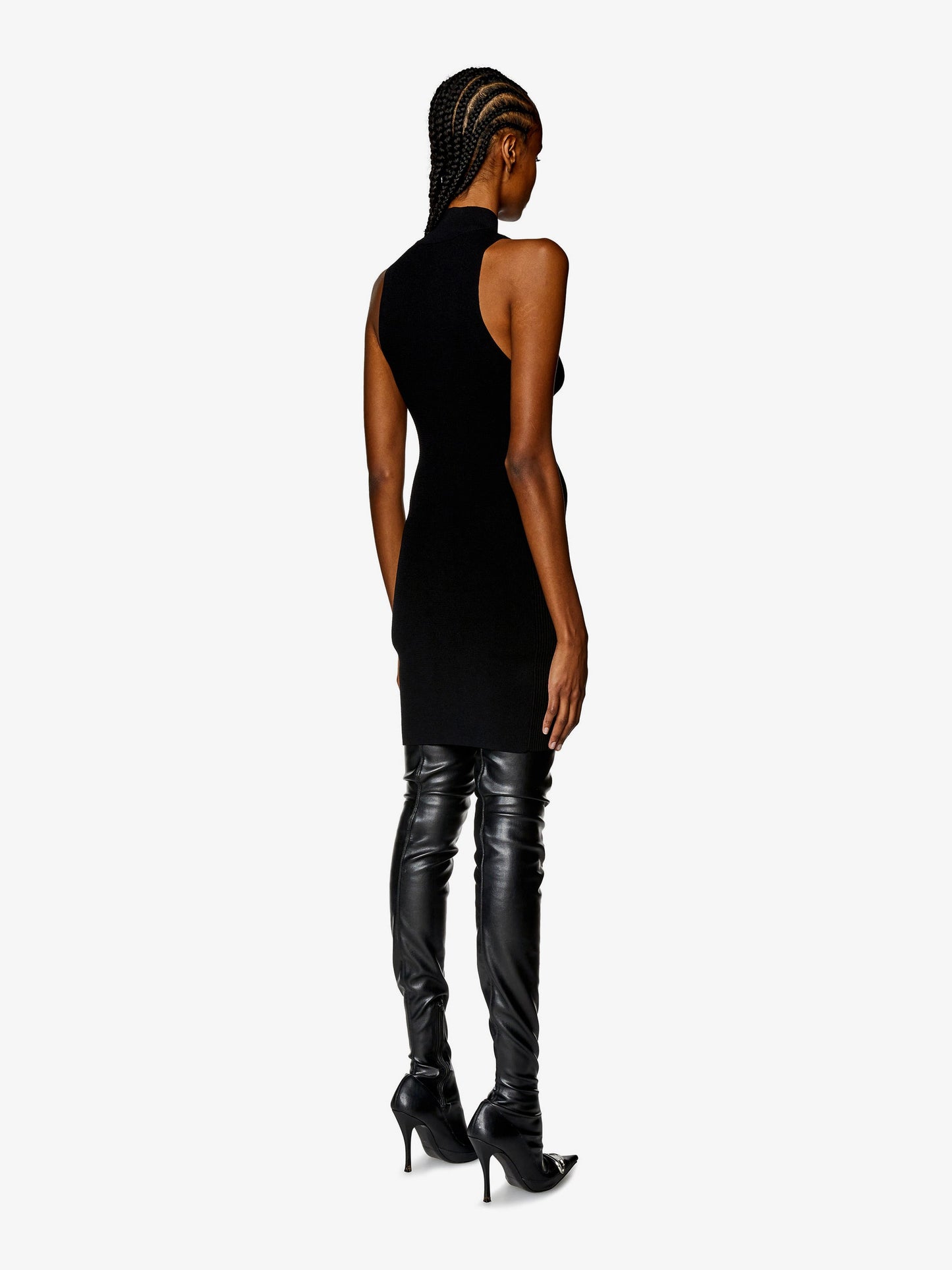 Diesel M Onervax Viscose Blend Short Dress