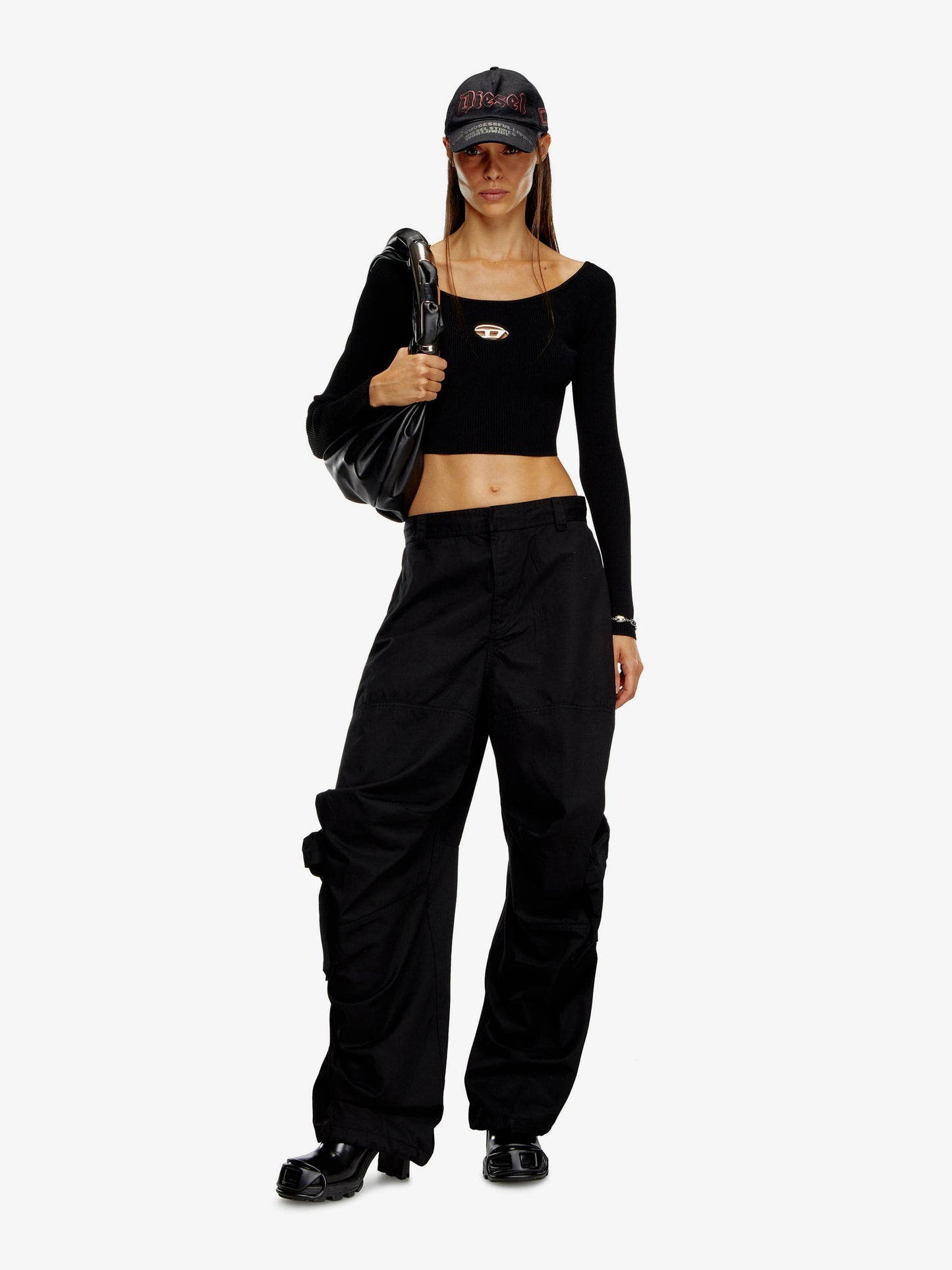 Diesel M Vera Ls Sustainable Viscose Sweater