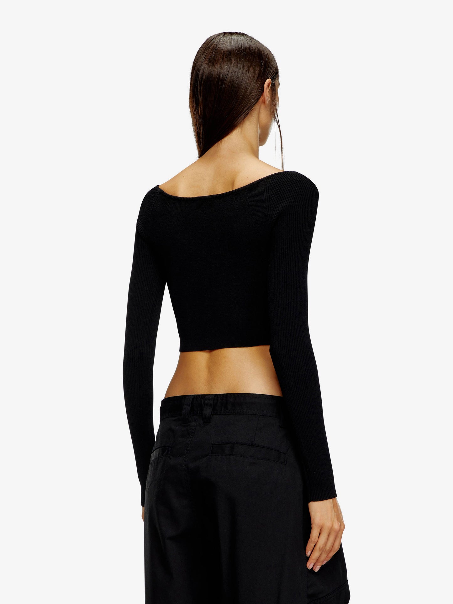 Diesel M Vera Ls Sustainable Viscose Sweater