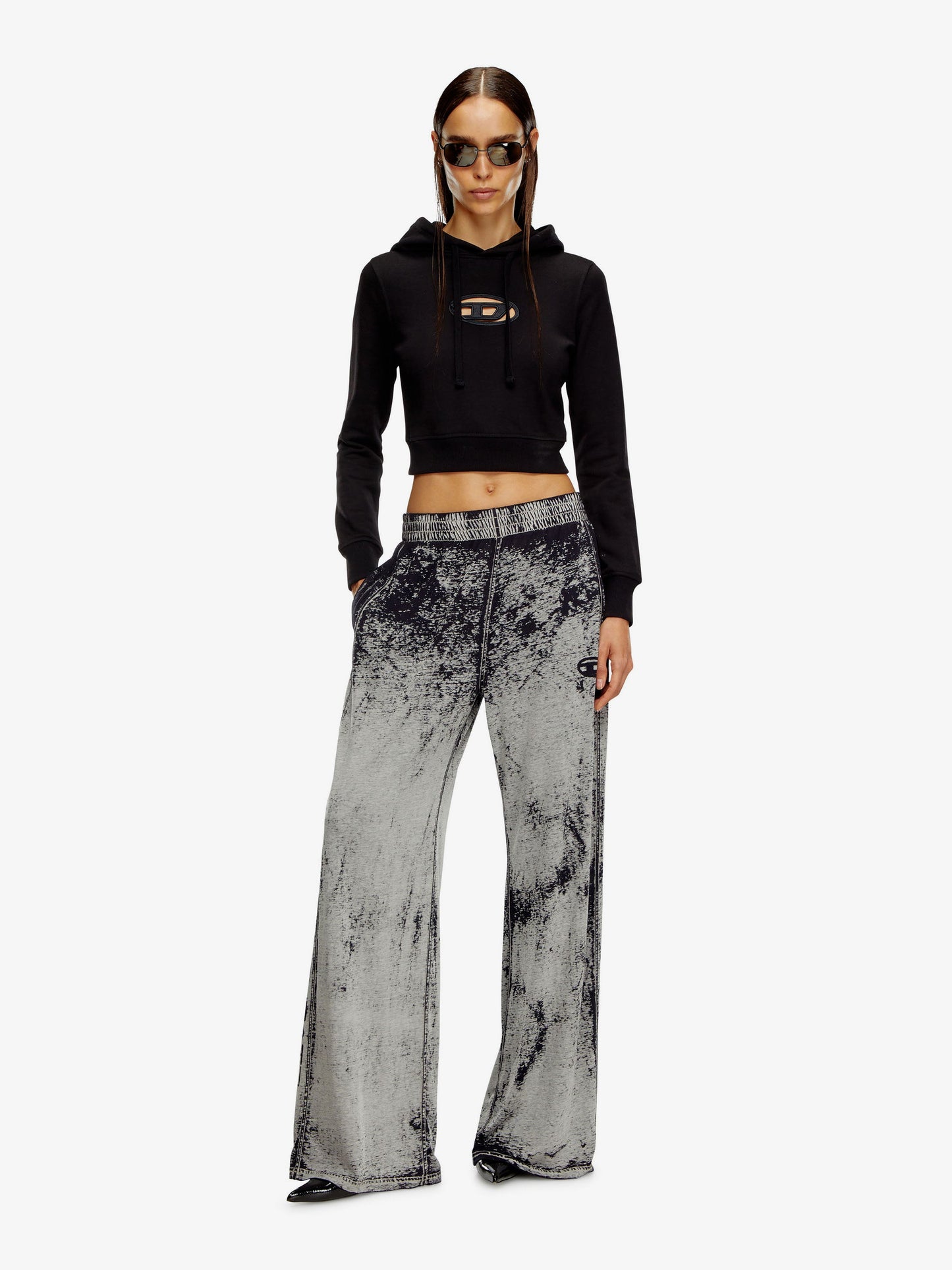 Diesel Slimmy Cotton Blend Sweatshirt