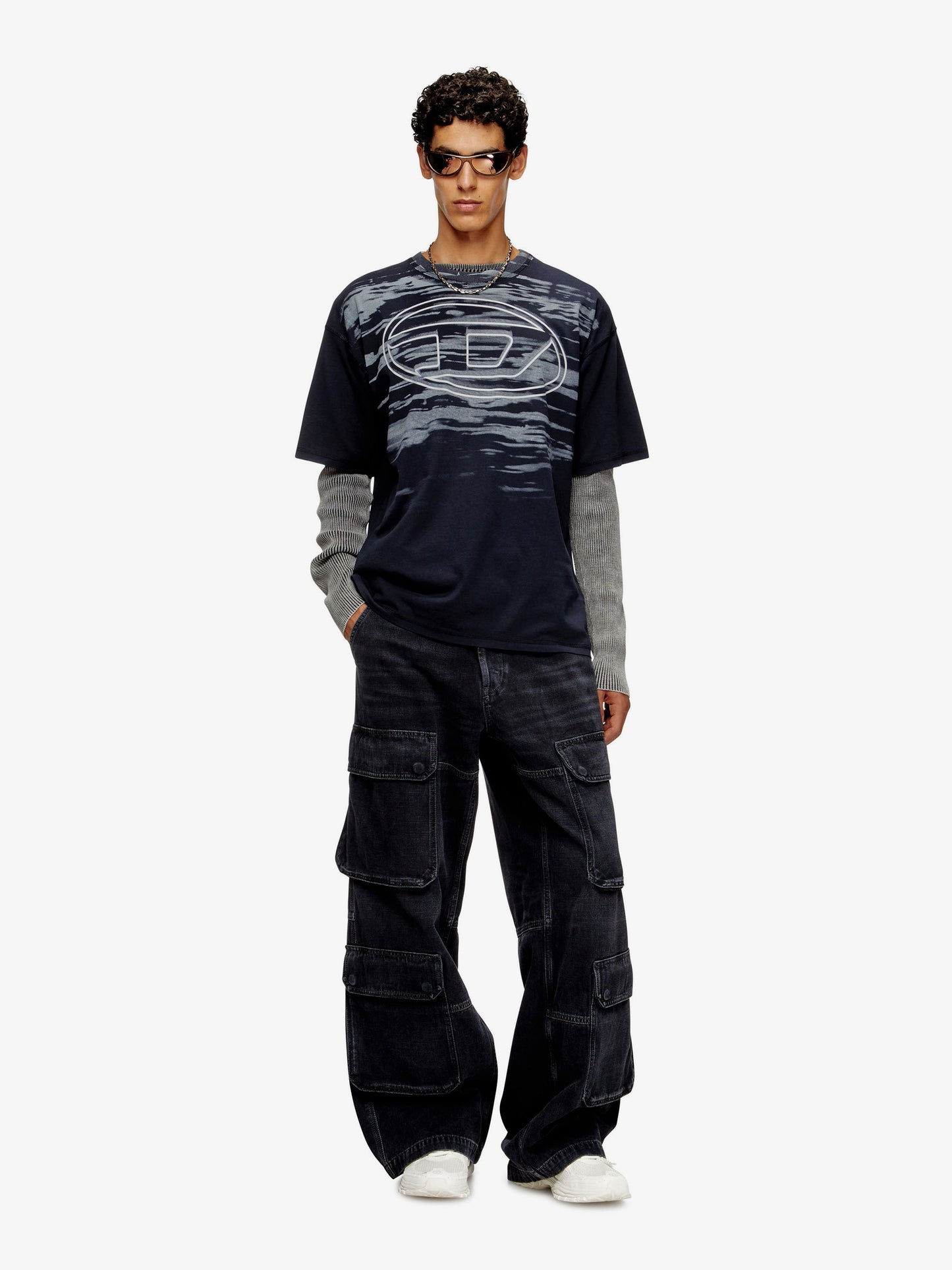 Diesel T Boxt T5 Cotton T Shirt