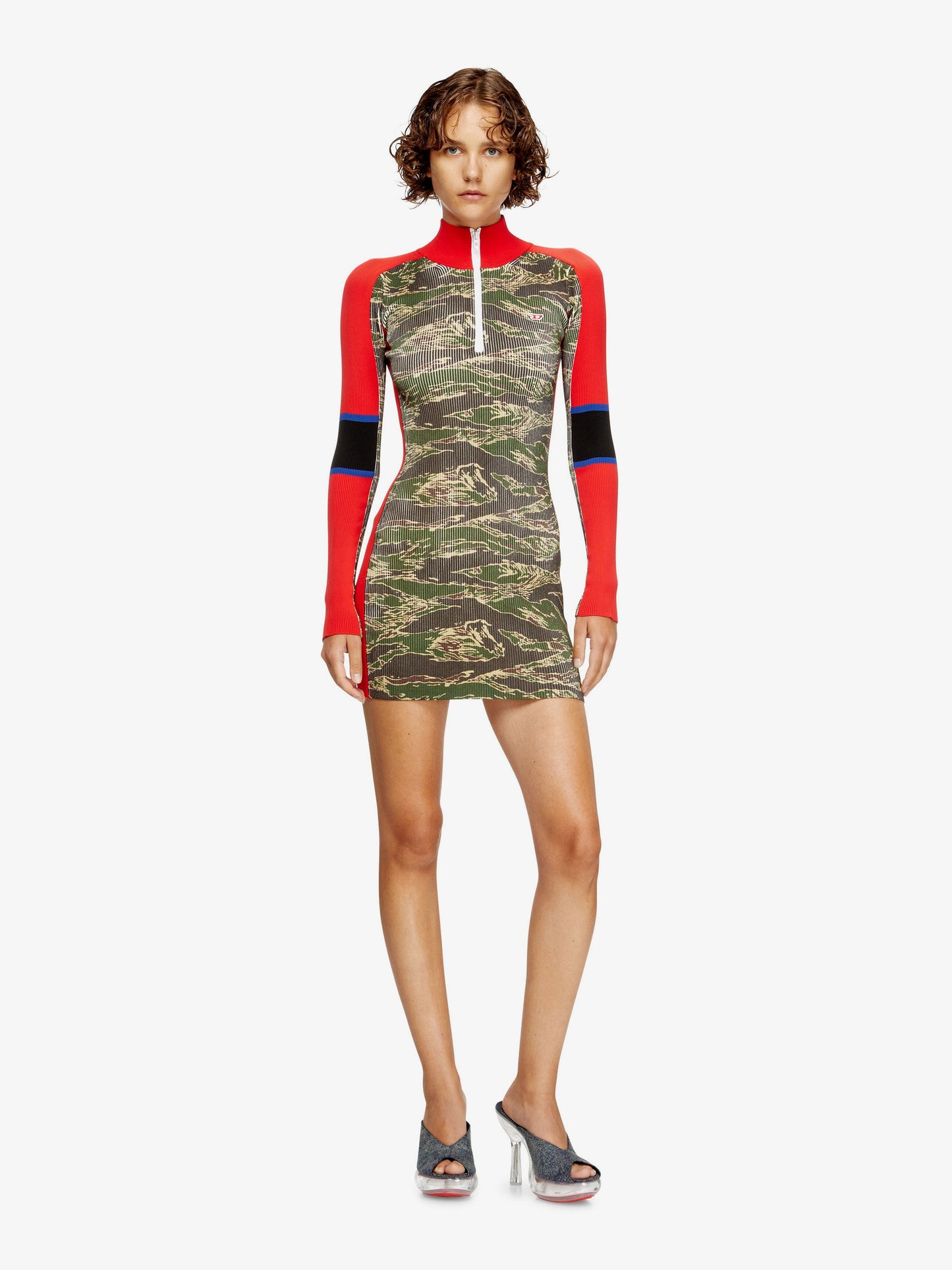 Diesel M Camok Viscose Short Dress