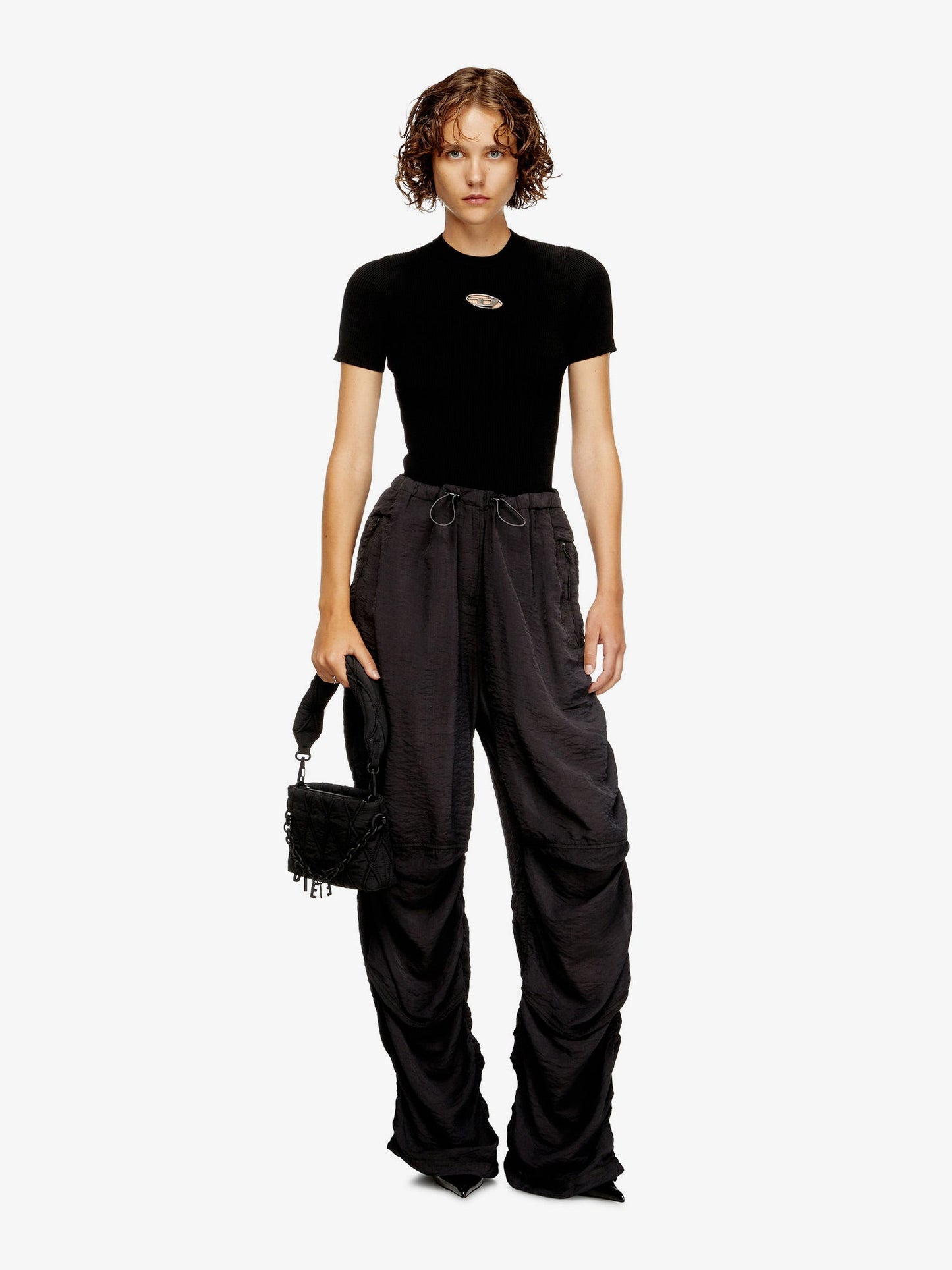 Diesel M Valari Ss Blend Certified Viscose T Shirt