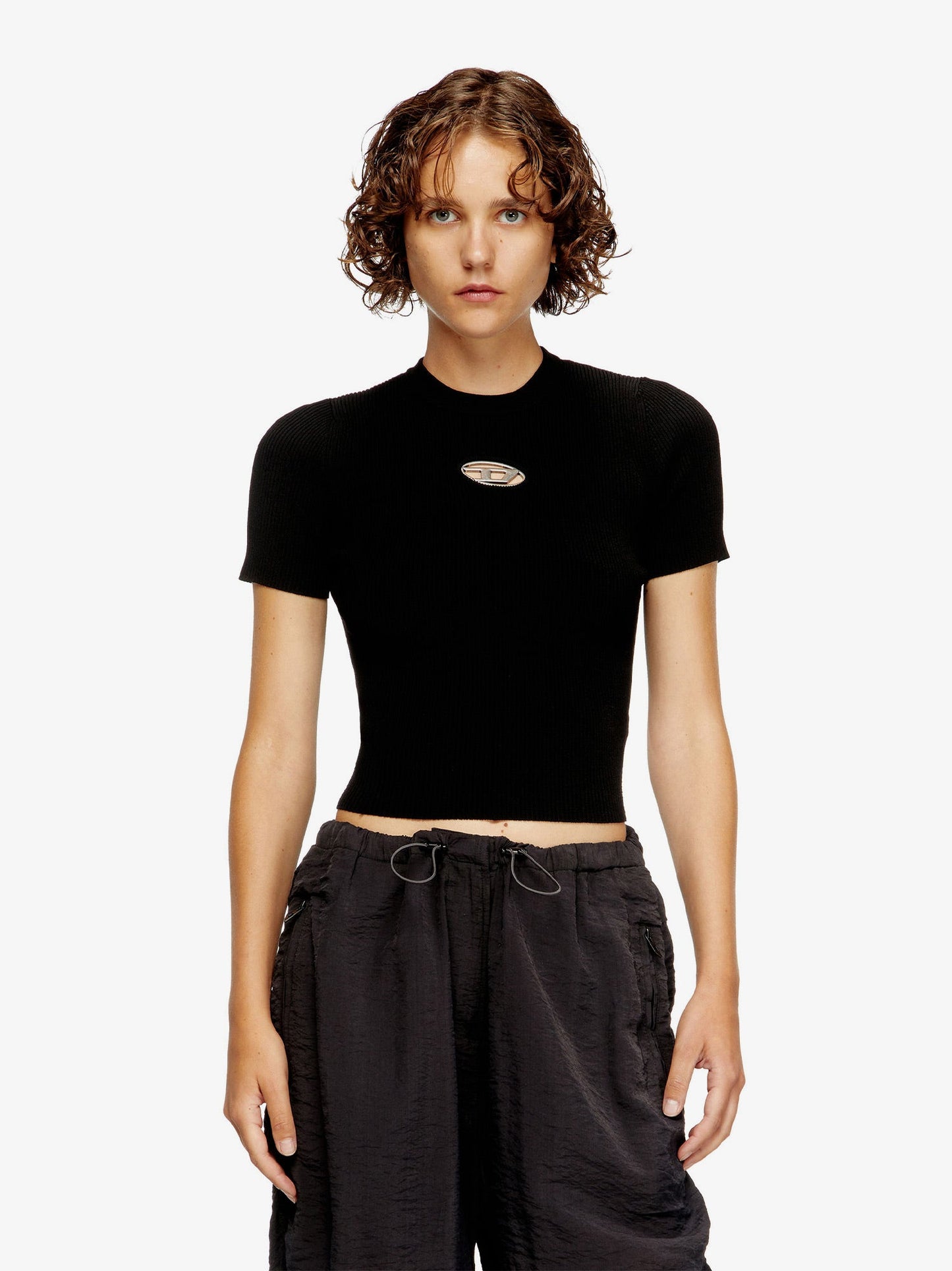 Diesel M Valari Ss Blend Certified Viscose T Shirt